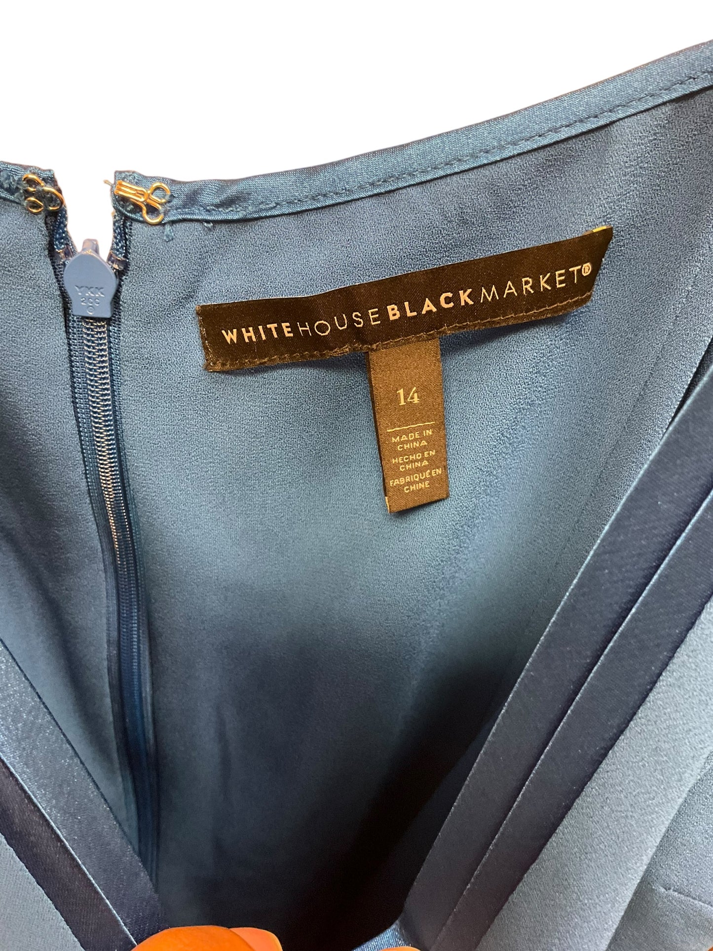 Dress Party Short By White House Black Market In Blue, Size: Xl