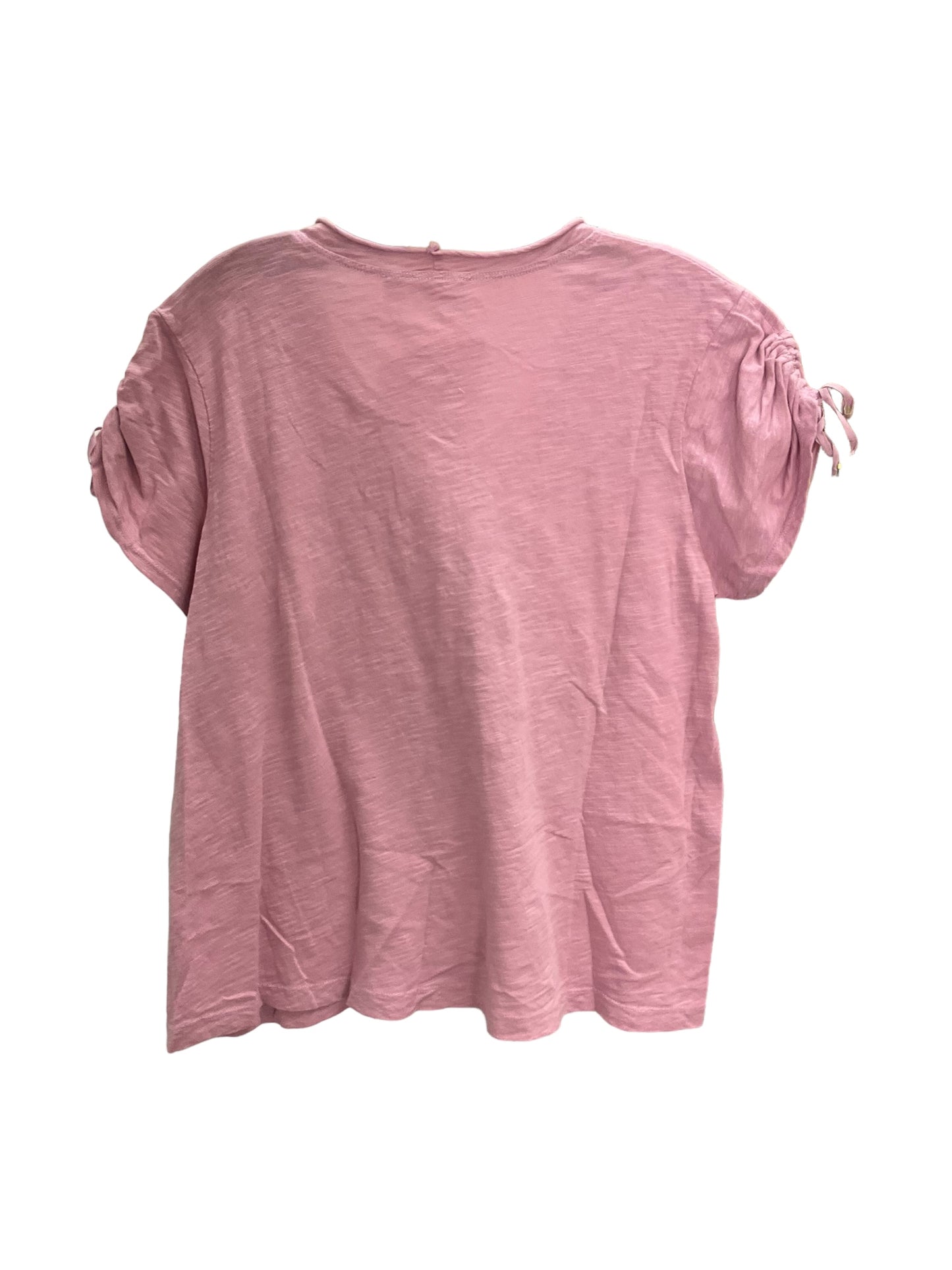 Top Short Sleeve By Wilt In Pink, Size: M