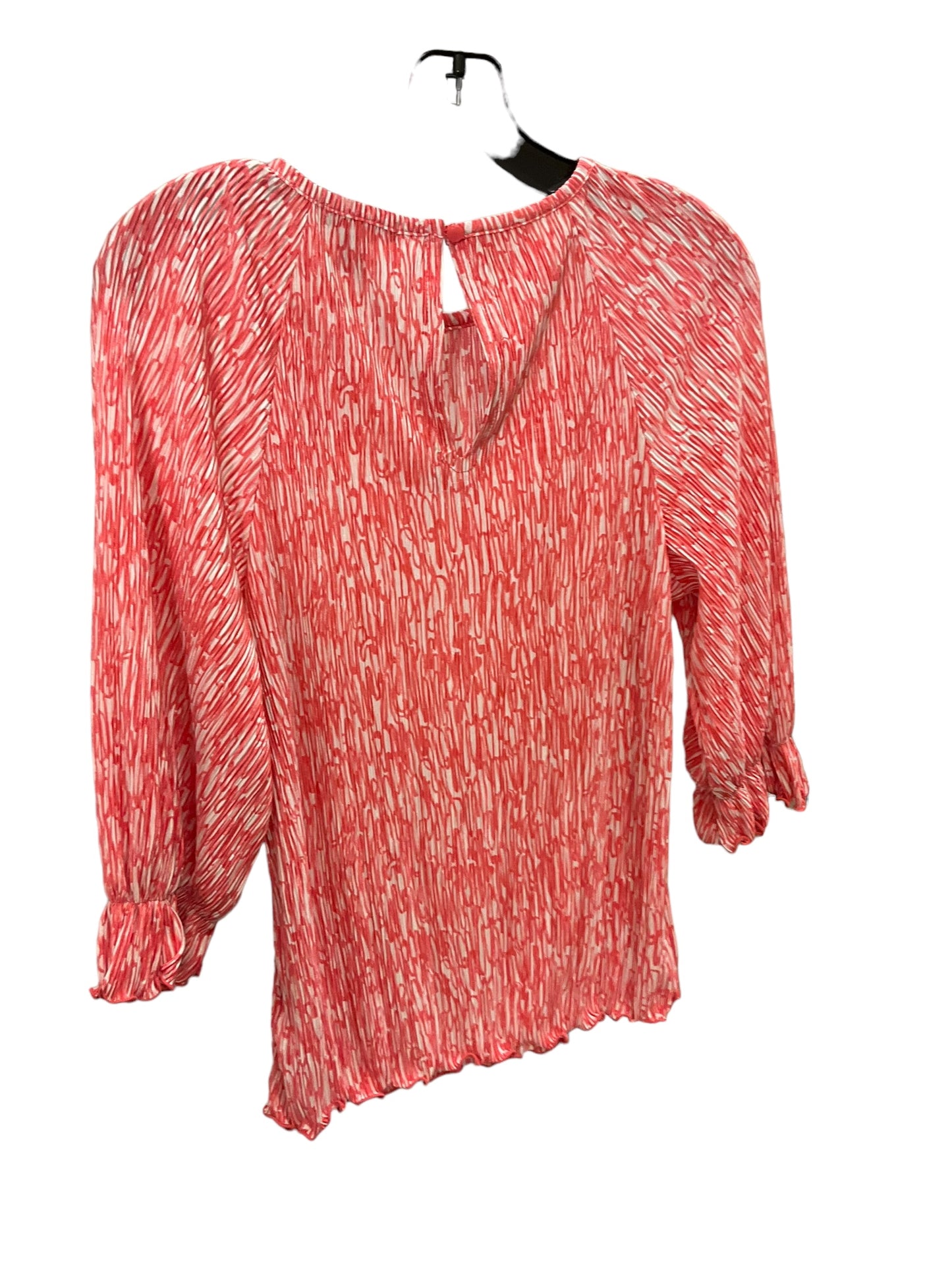 Top 3/4 Sleeve By Halogen In Peach, Size: S