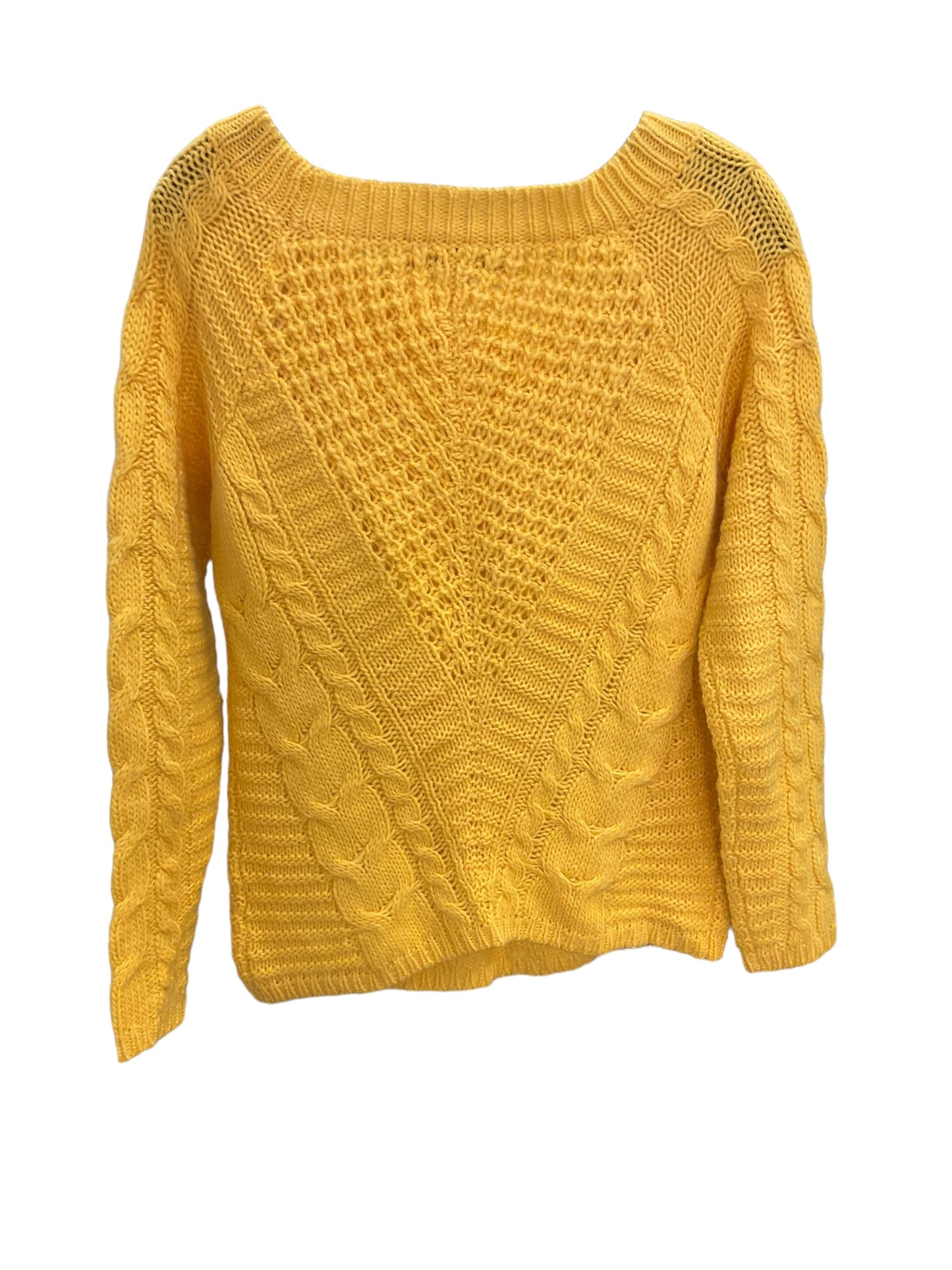 Sweater By Rebecca Minkoff In Yellow, Size: Xs