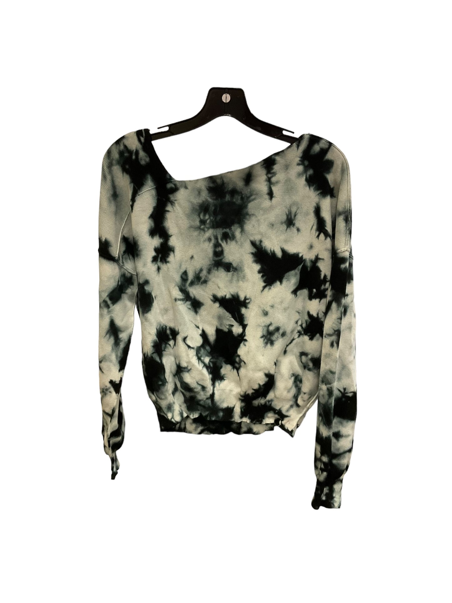 Top Long Sleeve By Saks Fifth Avenue In Tie Dye, Size: S