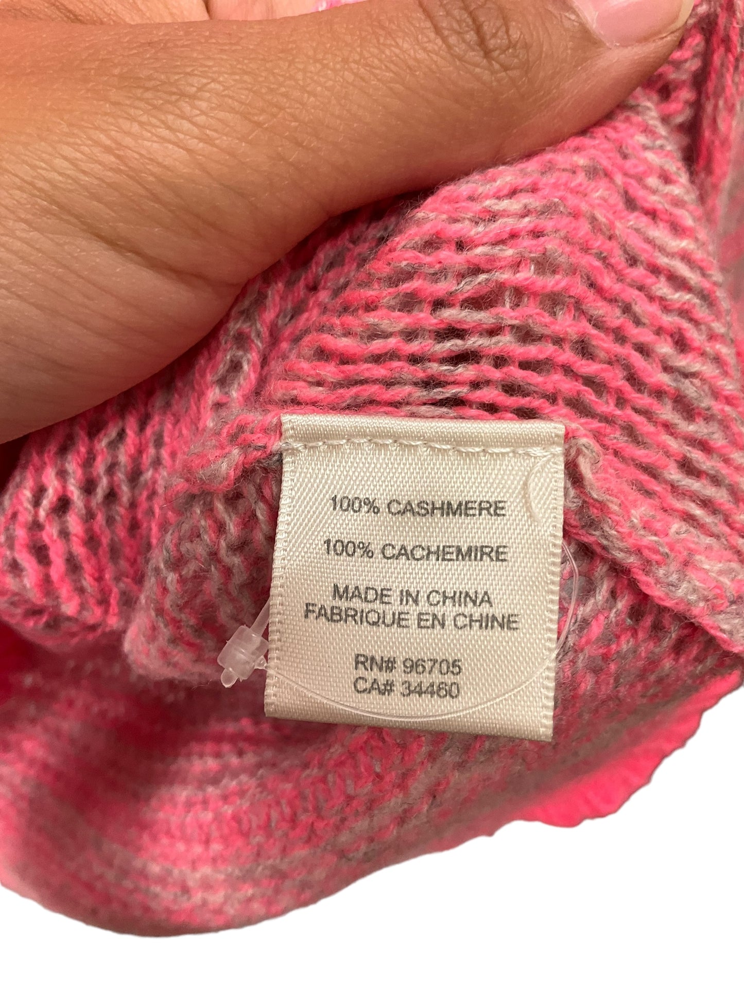 Sweater Cashmere By Rebecca Taylor In Pinkgray, Size: S