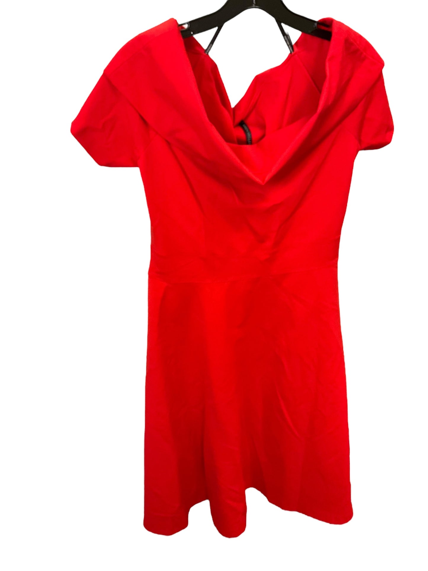 Dress Party Midi By Karen Millen In Red, Size: L