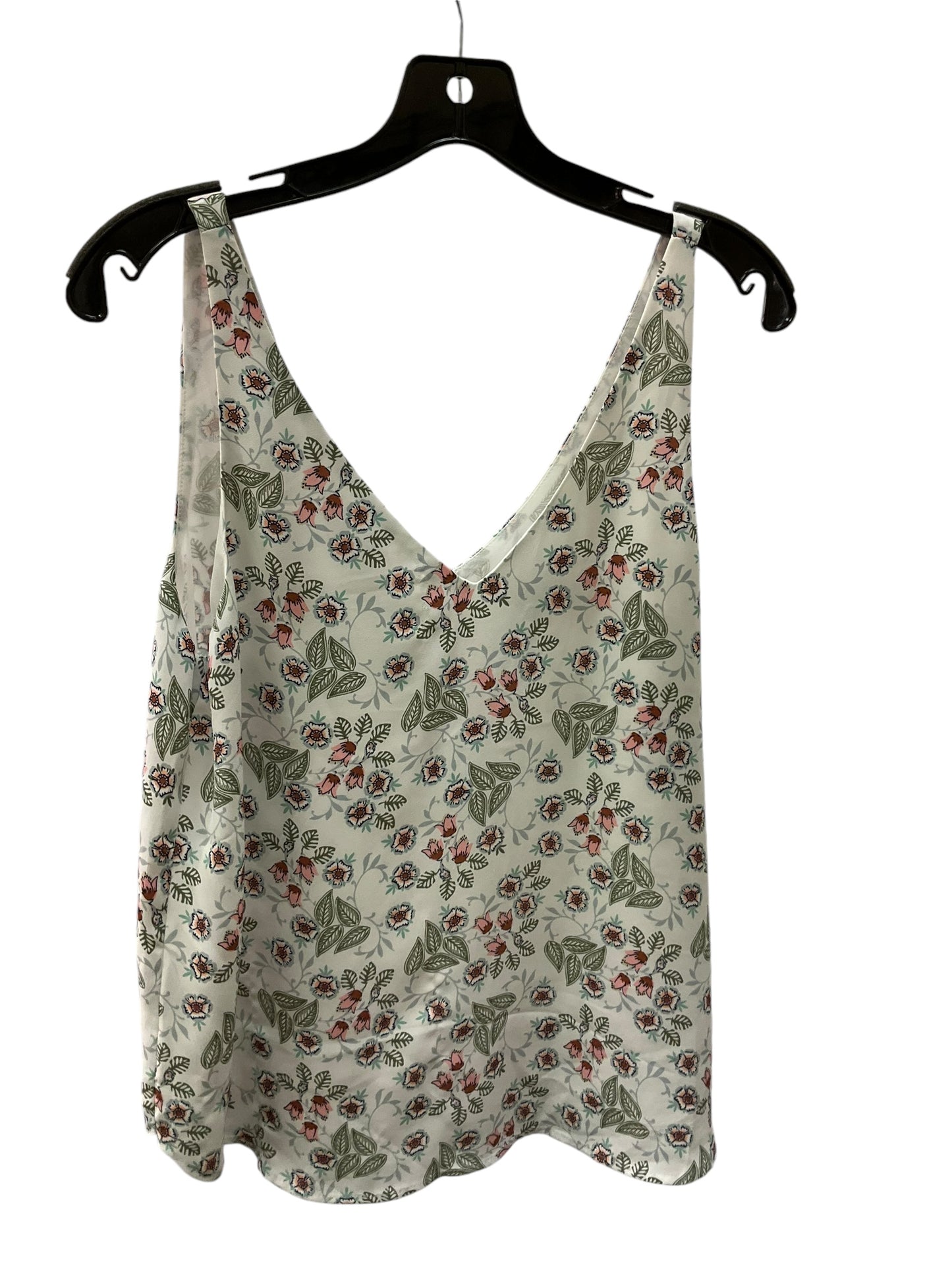 Top Sleeveless By Loft In Multi-colored, Size: M