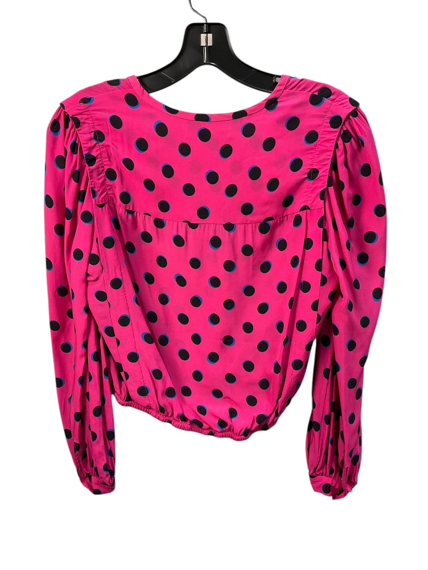 Top Long Sleeve By Derek Lam In Pink, Size: S