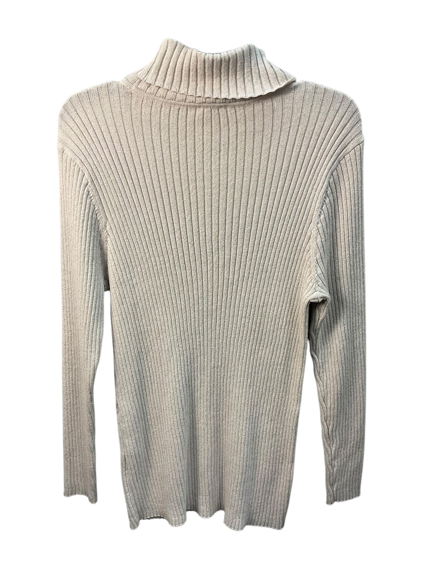 Top Long Sleeve By Chicos In Beige, Size: L