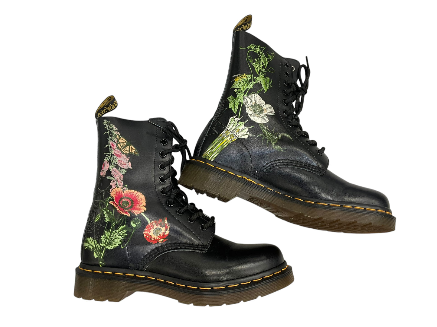 Boots Combat By Dr Martens In Black, Size: 7