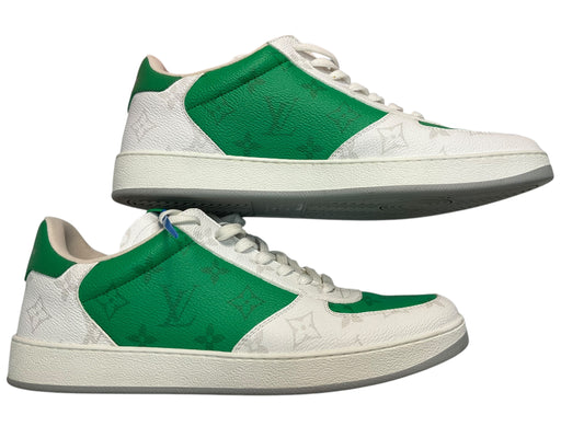 Shoes Luxury Designer By Louis Vuitton In Green, Size: 10