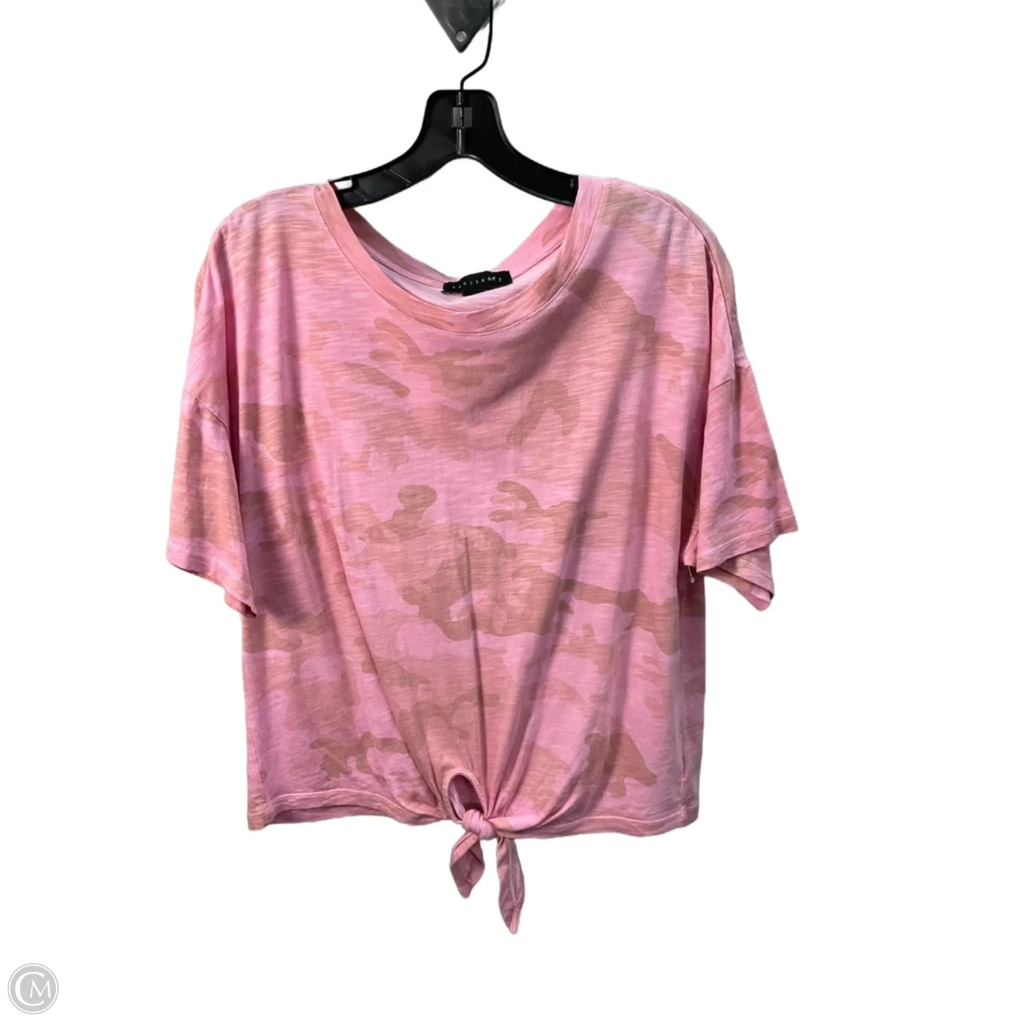 Top Short Sleeve By Sanctuary In Pink, Size: Xl