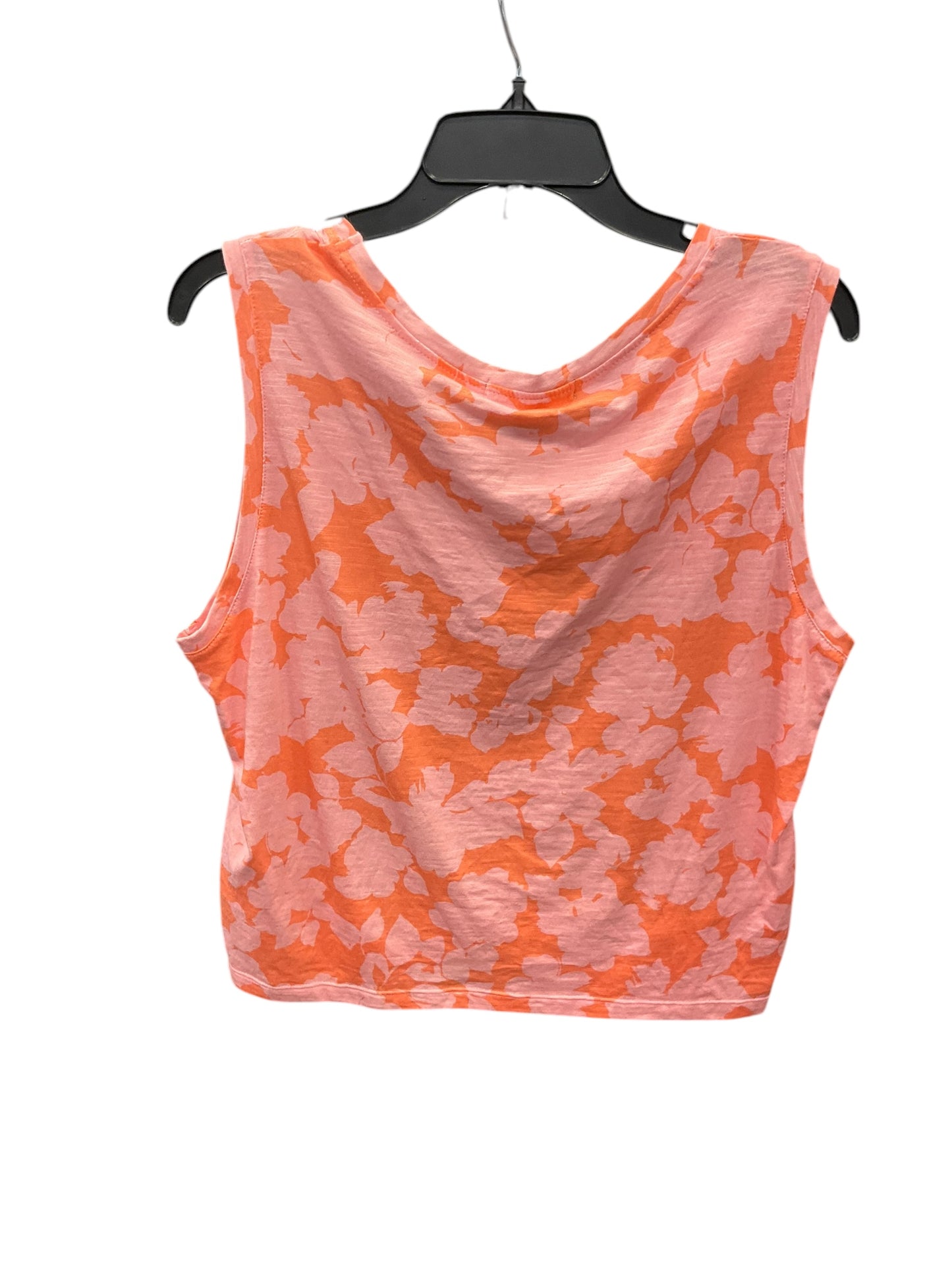 Top Sleeveless By Sanctuary In Orange & Pink, Size: Xl