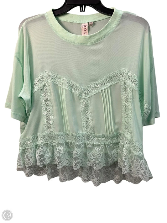 Top Short Sleeve By Dolan Left Coast In Green, Size: M