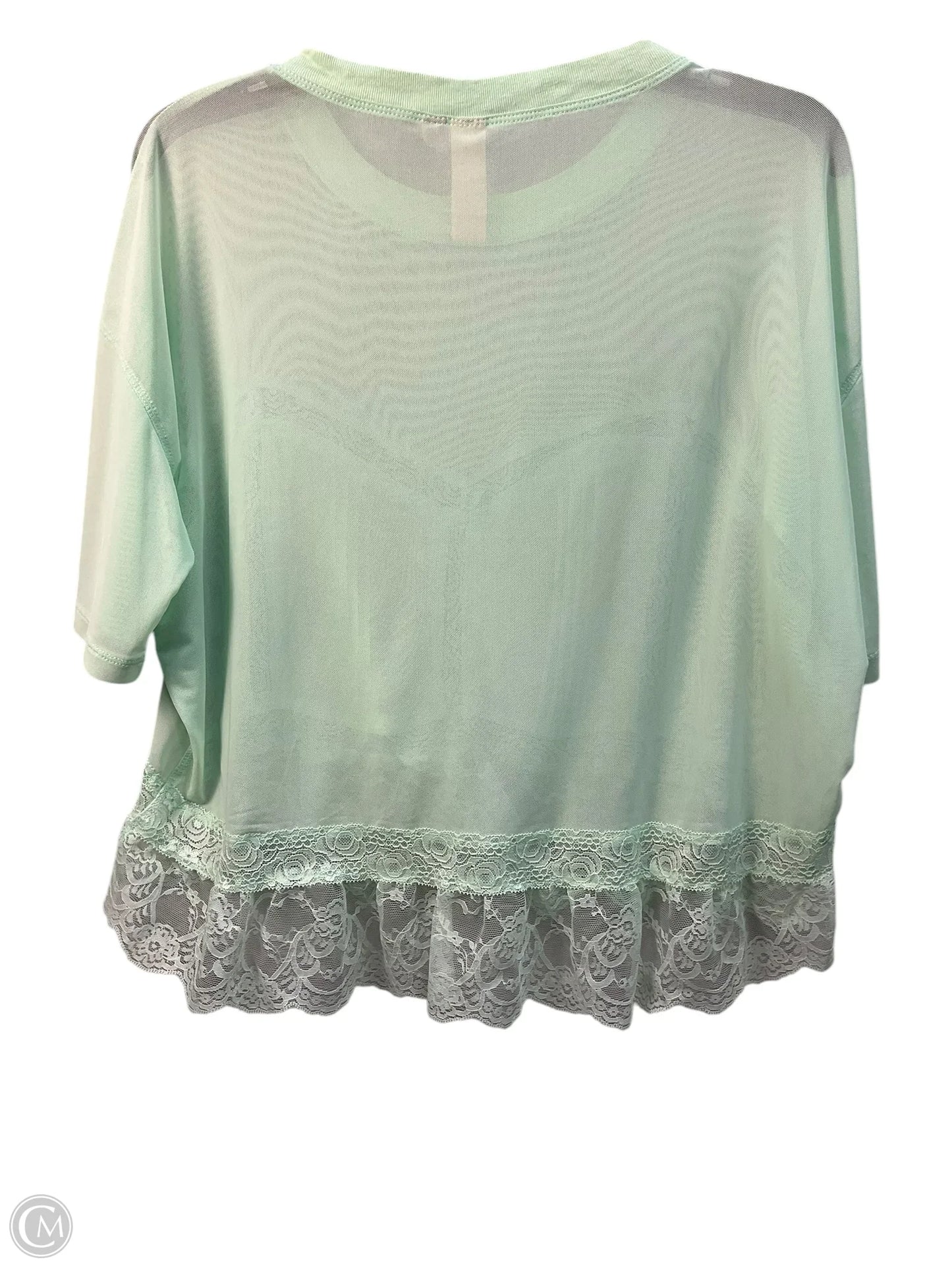 Top Short Sleeve By Dolan Left Coast In Green, Size: M