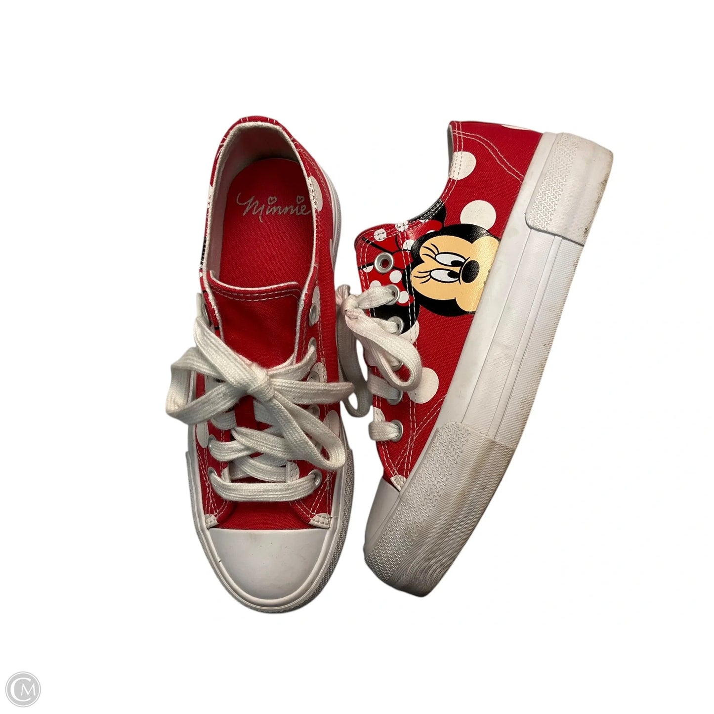 Shoes Athletic By Disney Store In Red, Size: 7