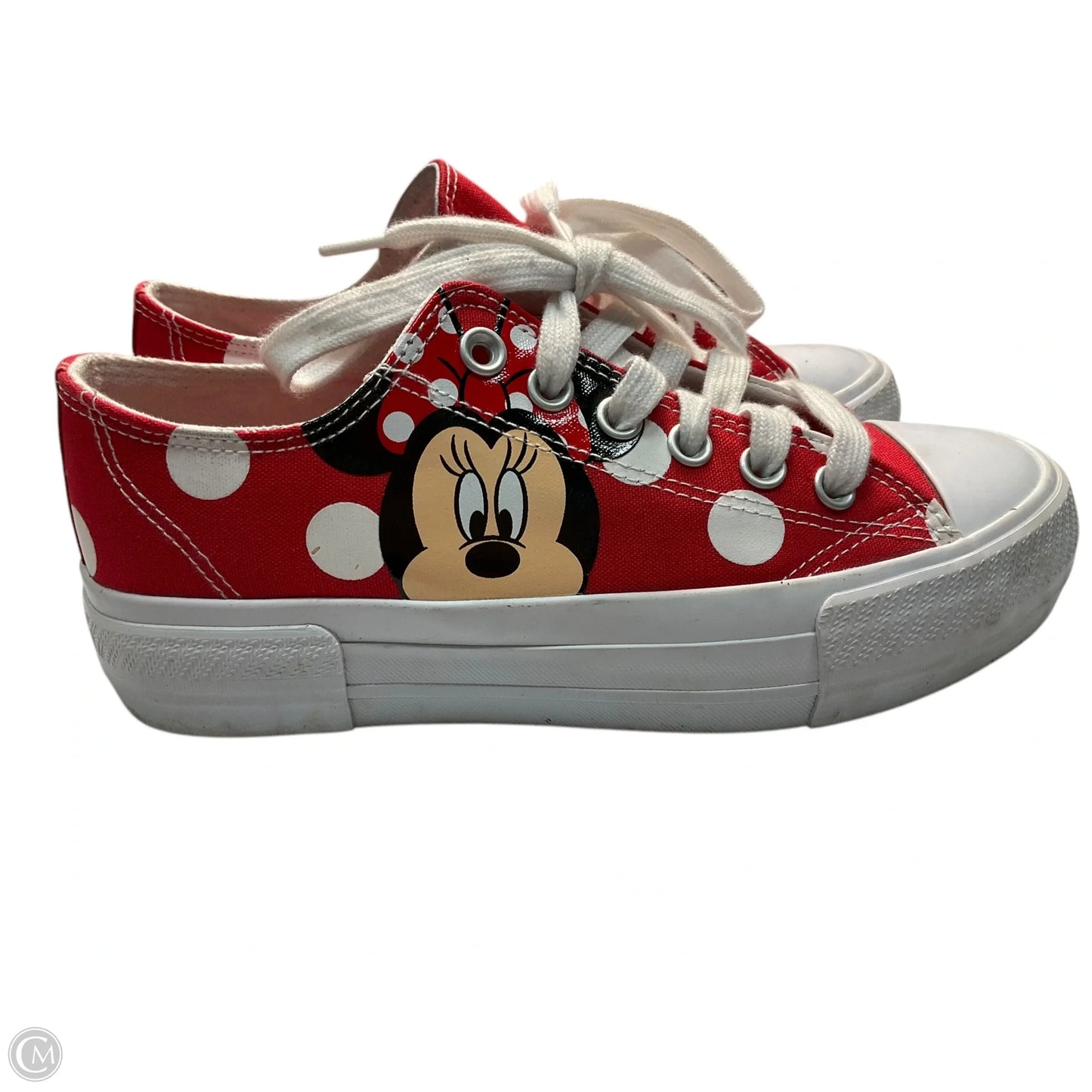 Shoes Athletic By Disney Store In Red, Size: 7