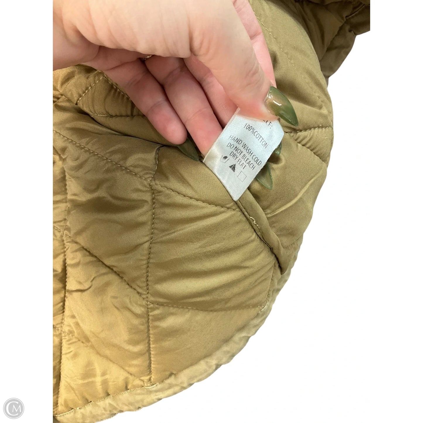 Vest Puffer & Quilted By Nordstrom In Beige, Size: L