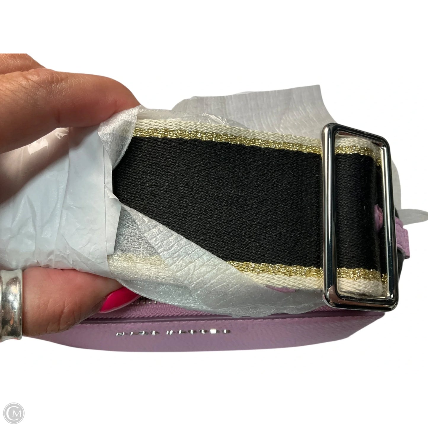Crossbody Designer By Marc Jacobs, Size: Medium
