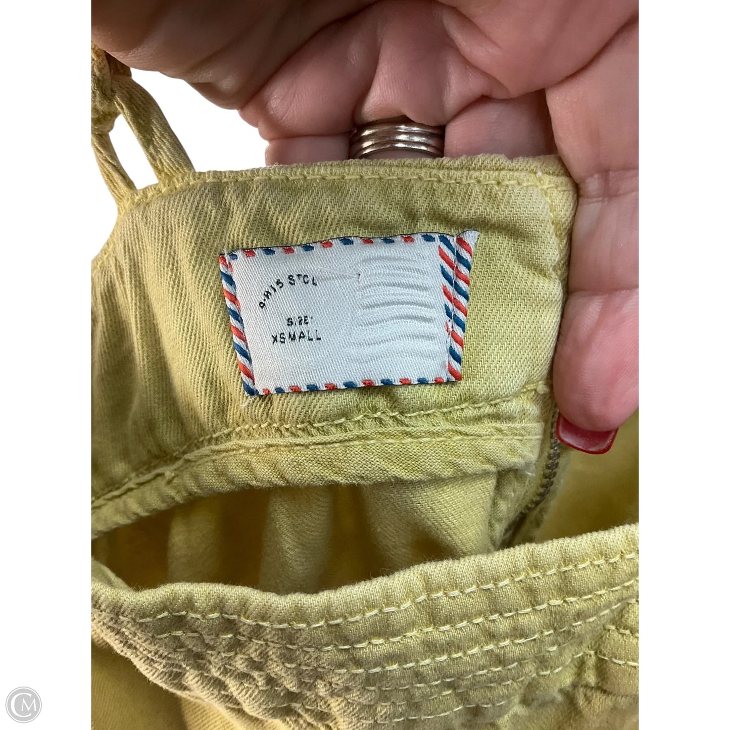 Overalls By Anthropologie In Yellow, Size: Xs