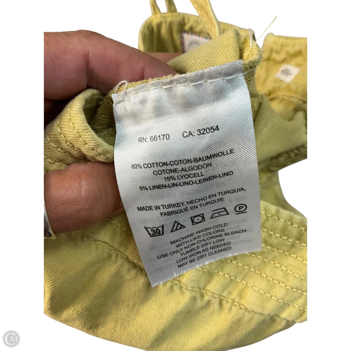 Overalls By Anthropologie In Yellow, Size: Xs