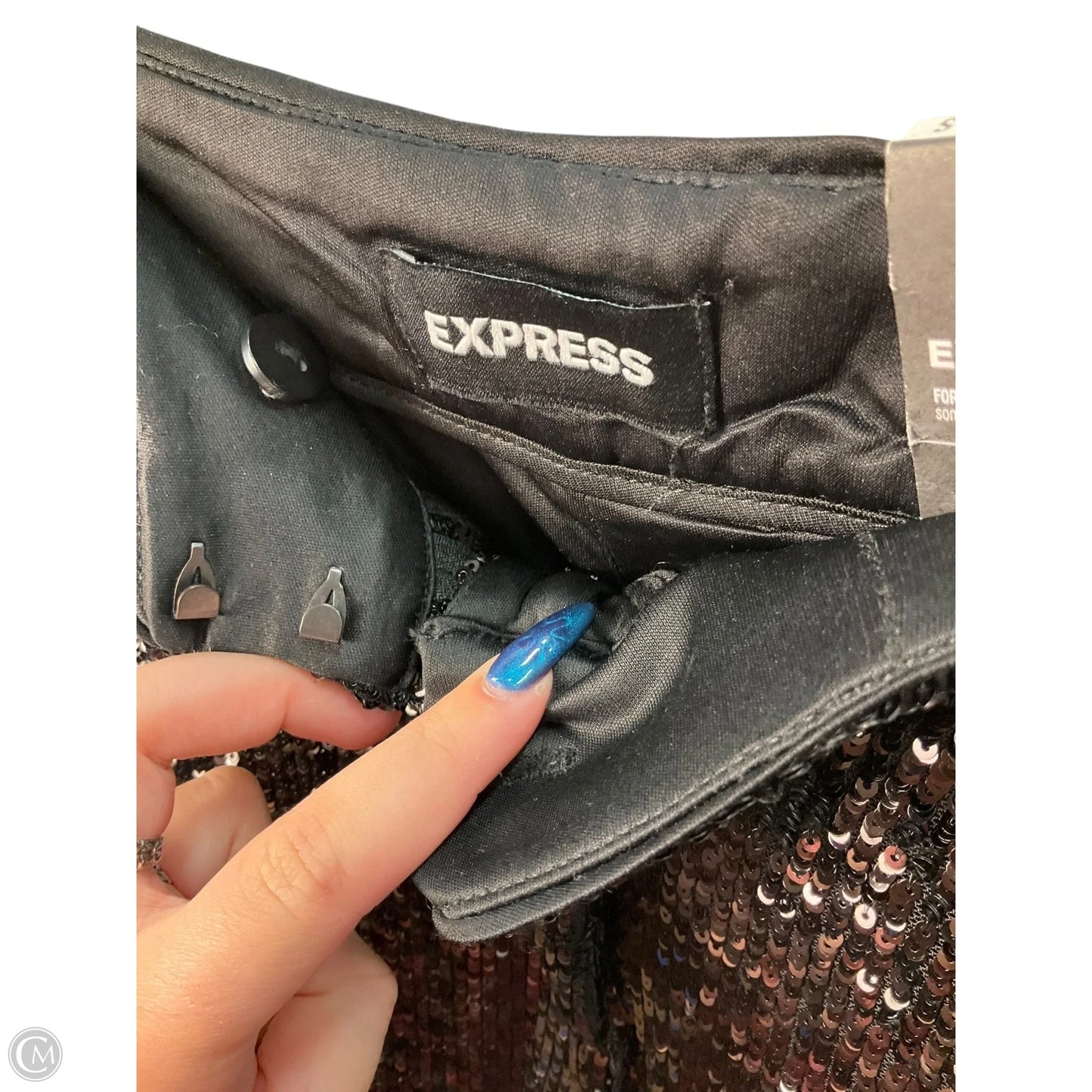 Pants Dress By Express In Black, Size: S