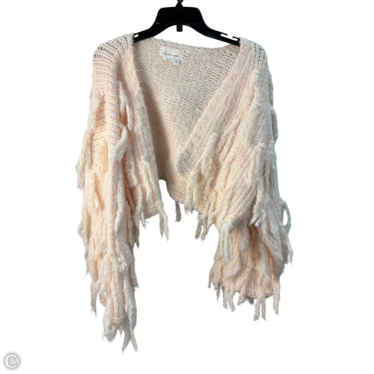 Sweater Cardigan By Anthropologie In Peach