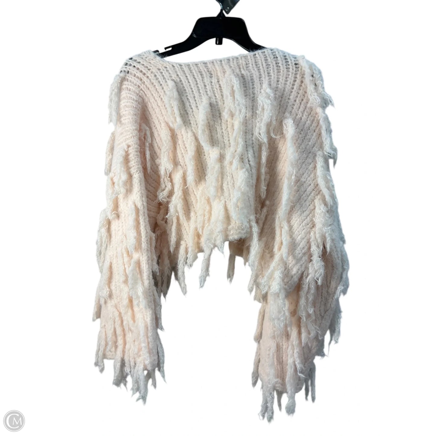Sweater Cardigan By Anthropologie In Peach