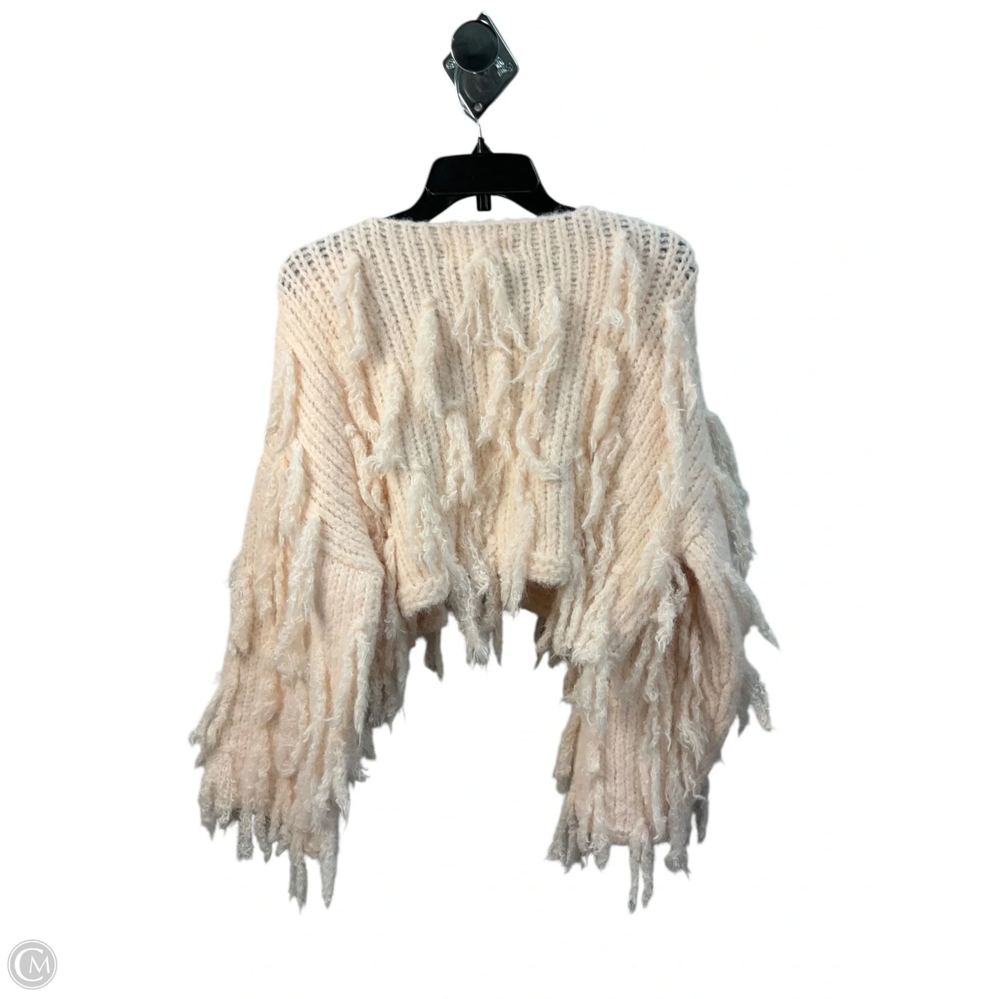 Sweater Cardigan By Anthropologie In Peach