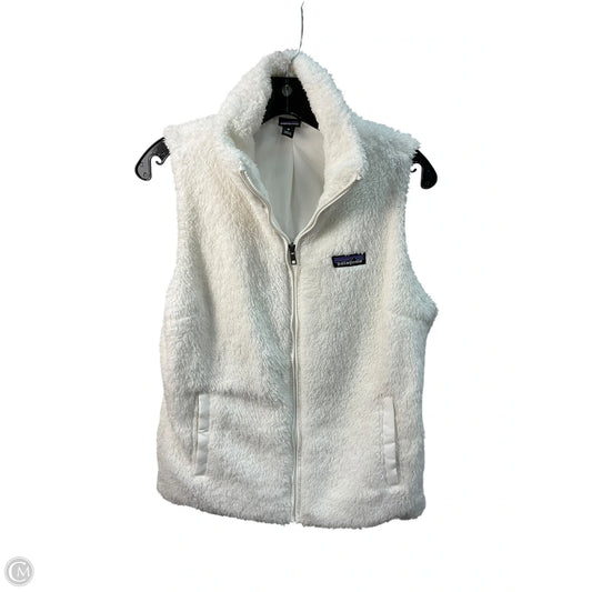Vest Faux Fur & Sherpa By Patagonia In White, Size: M