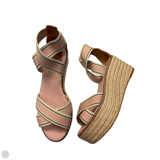 Sandals Designer By Tory Burch In Pink, Size: 7.5