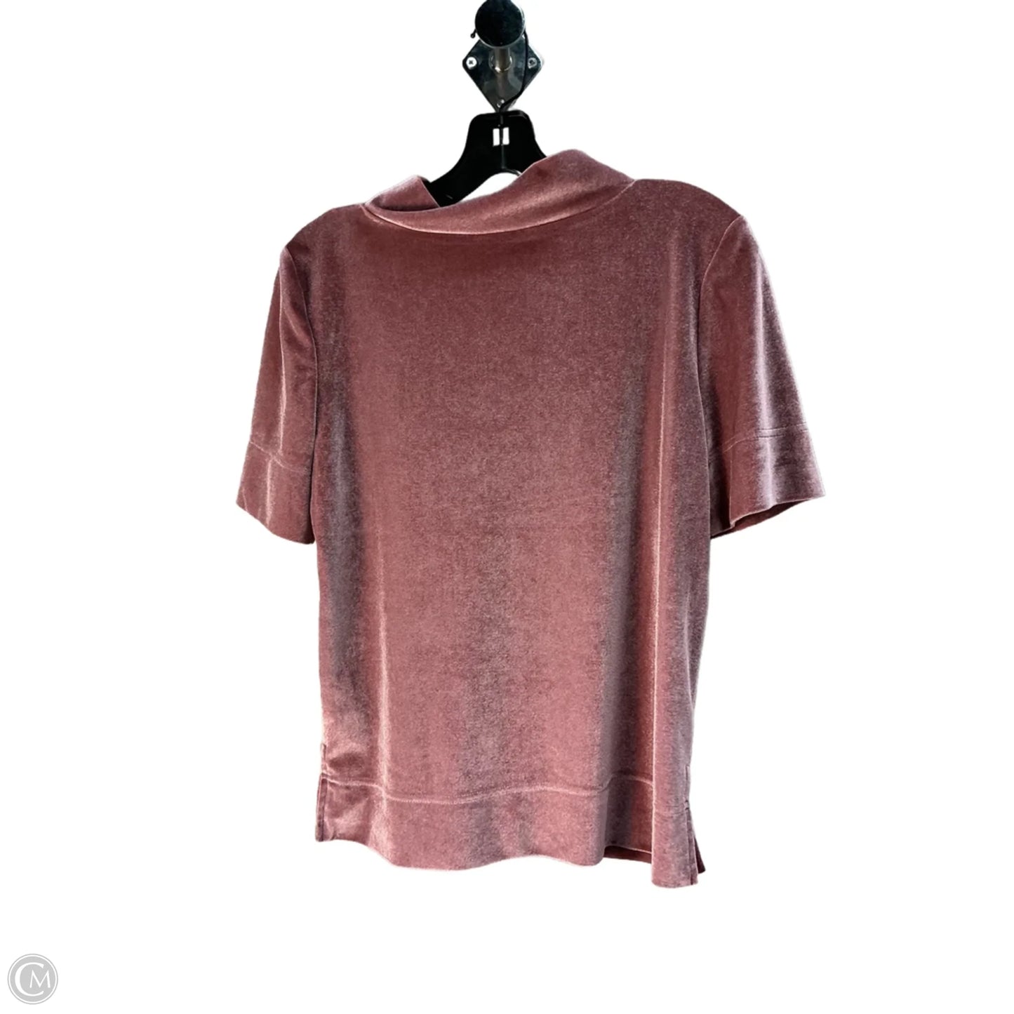 Top Short Sleeve By Anthropologie In Mauve, Size: S