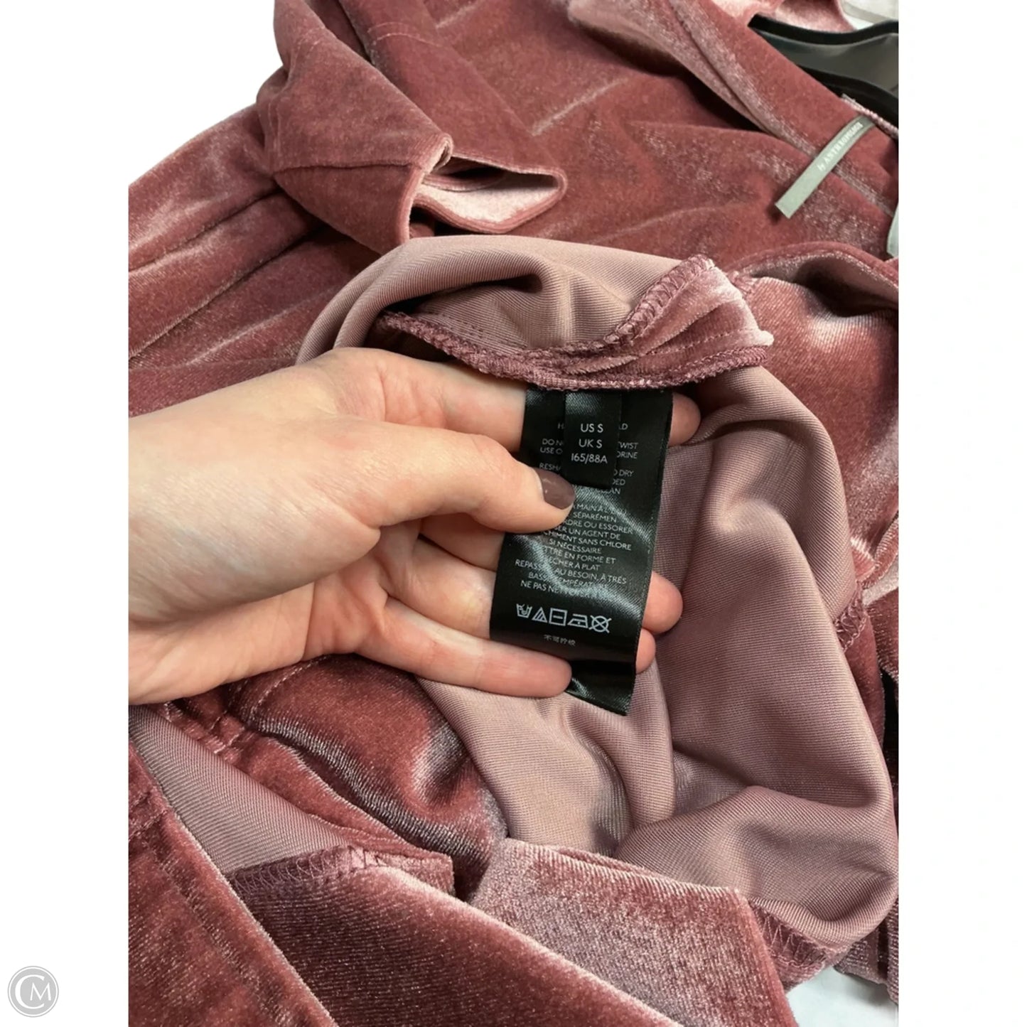 Top Short Sleeve By Anthropologie In Mauve, Size: S