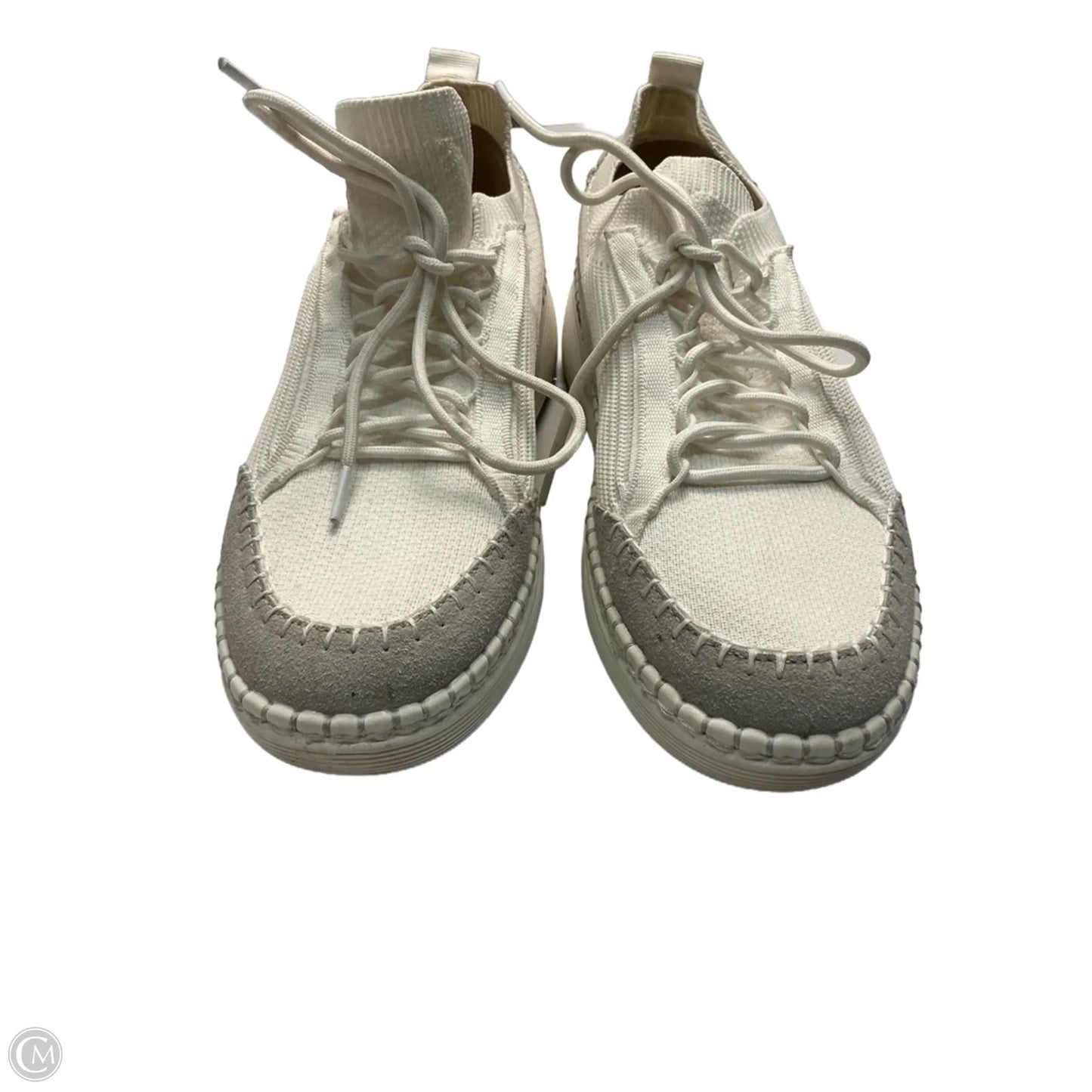 Shoes Athletic By Steve Madden In White, Size: 10