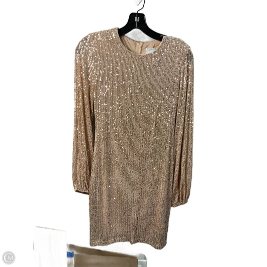 Dress Party Short By Premier Amour In Gold, Size: S