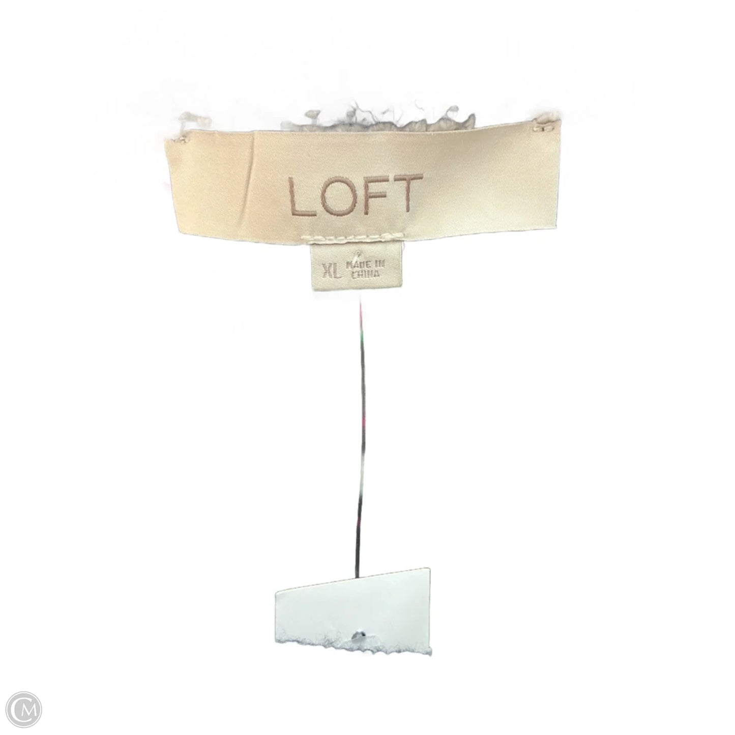 Sweater By Loft In Black & Blue, Size: Xl