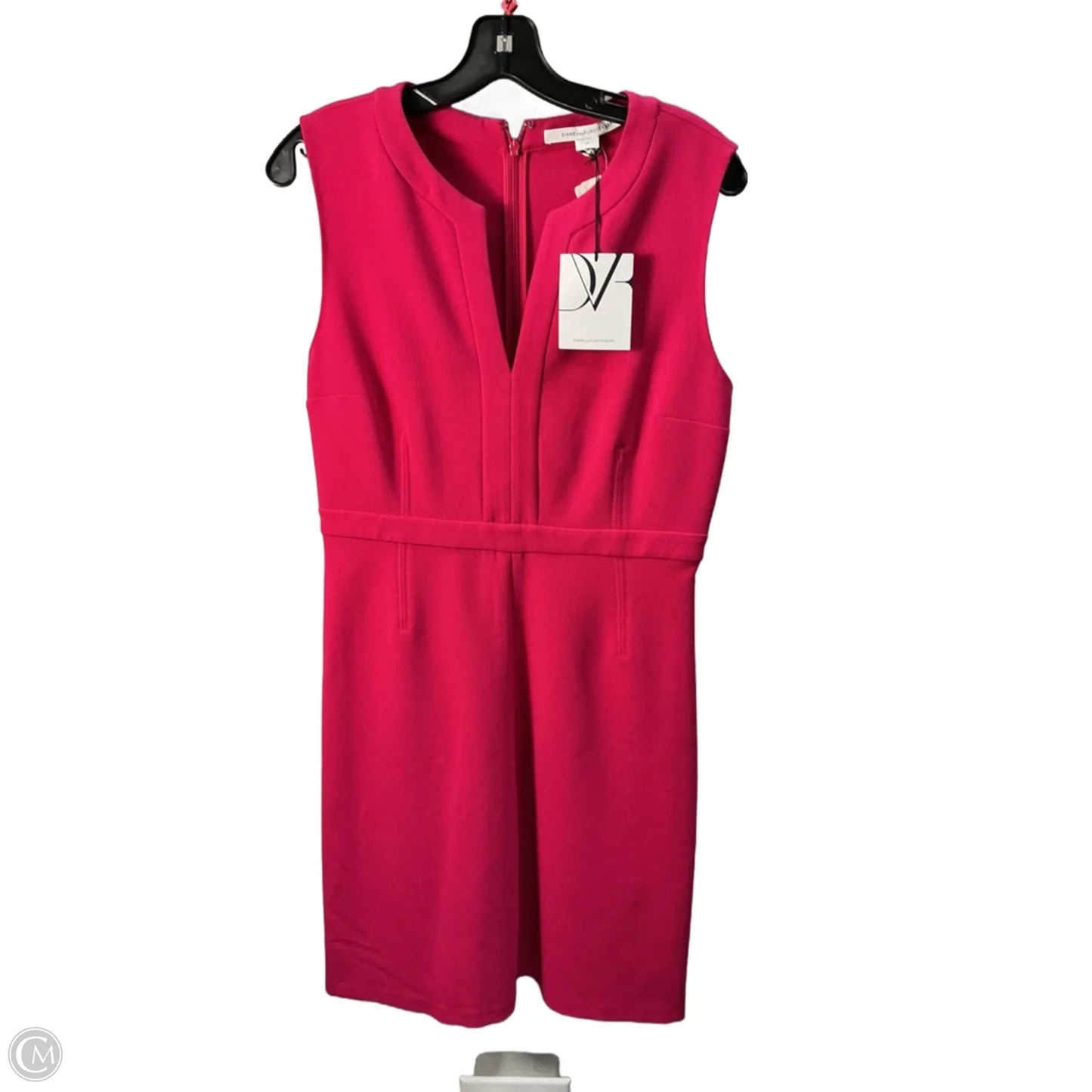 Dress Designer By Diane Von Furstenberg In Pink, Size: M
