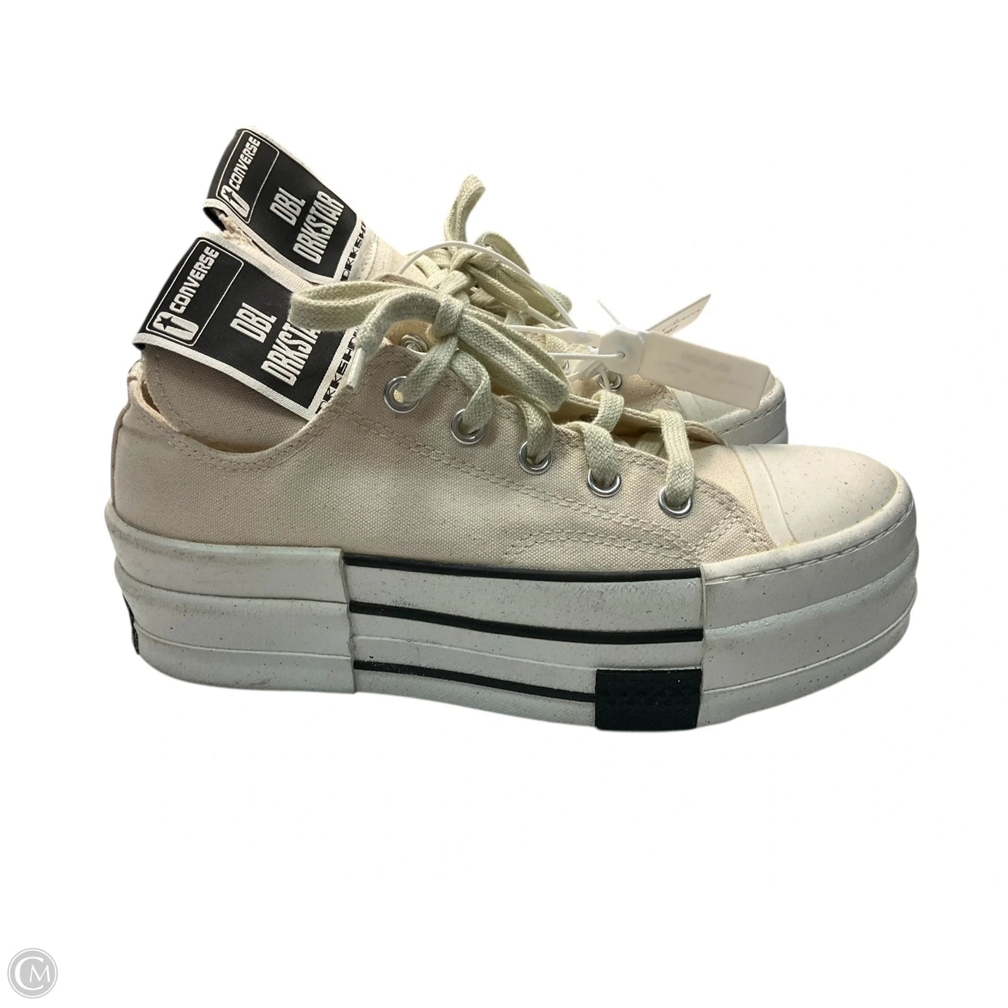 Shoes Athletic By Converse In Cream, Size: 8