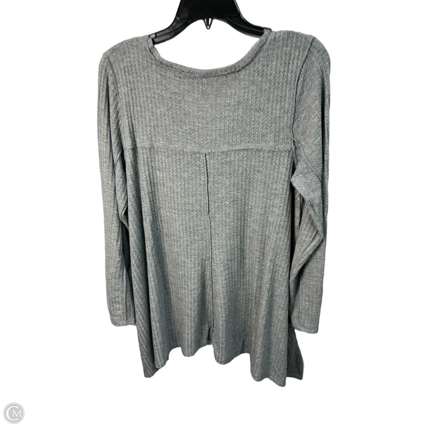 Top Long Sleeve By Torrid In Grey, Size: 14