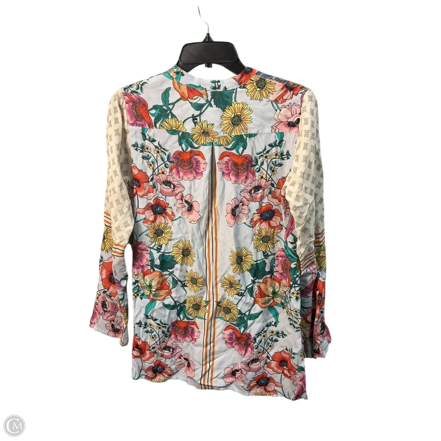 Top Long Sleeve By Johnny Was In Multi-colored, Size: Xs