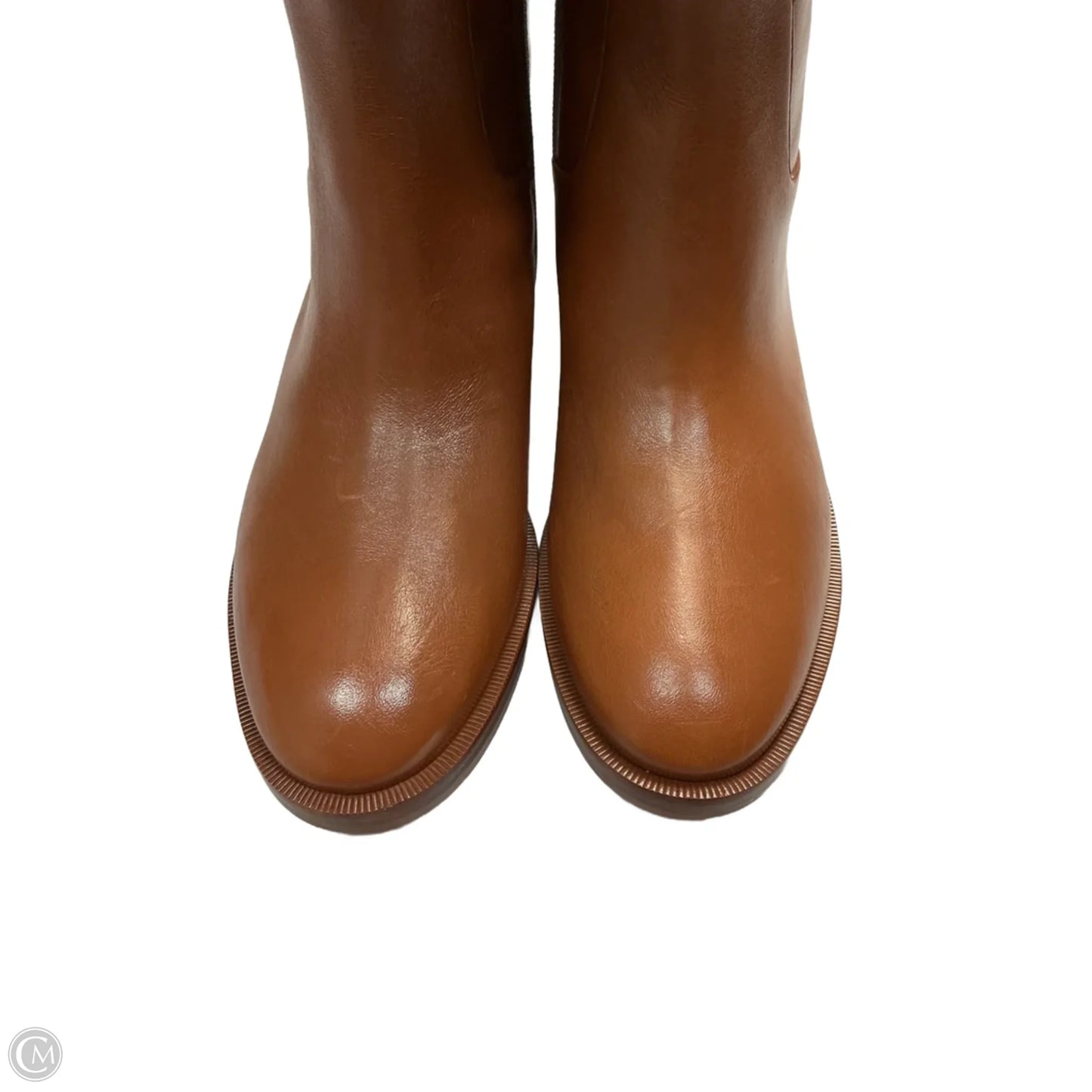 Boots Designer By Tory Burch In Brown, Size: 7.5