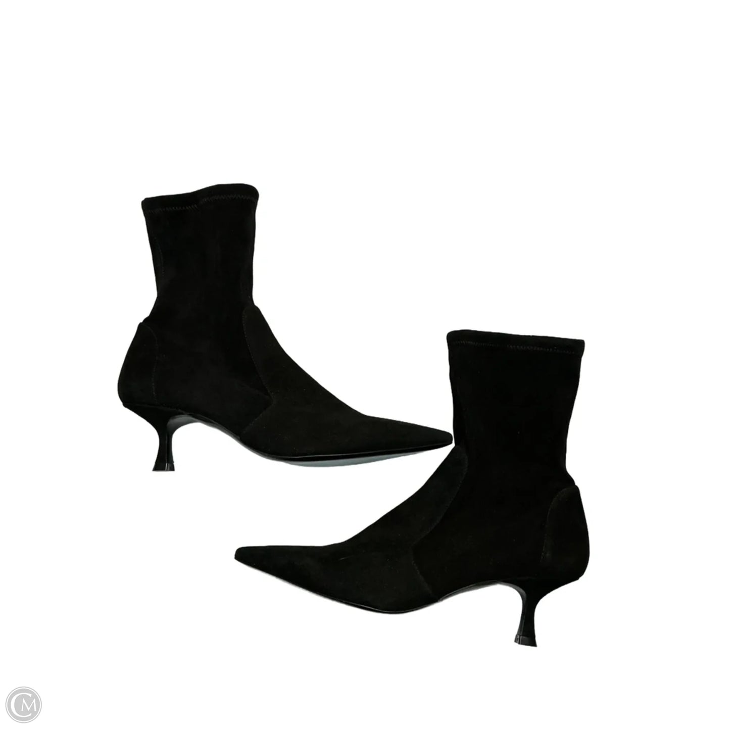 Boots Designer By Stuart Weitzman In Black, Size: 10