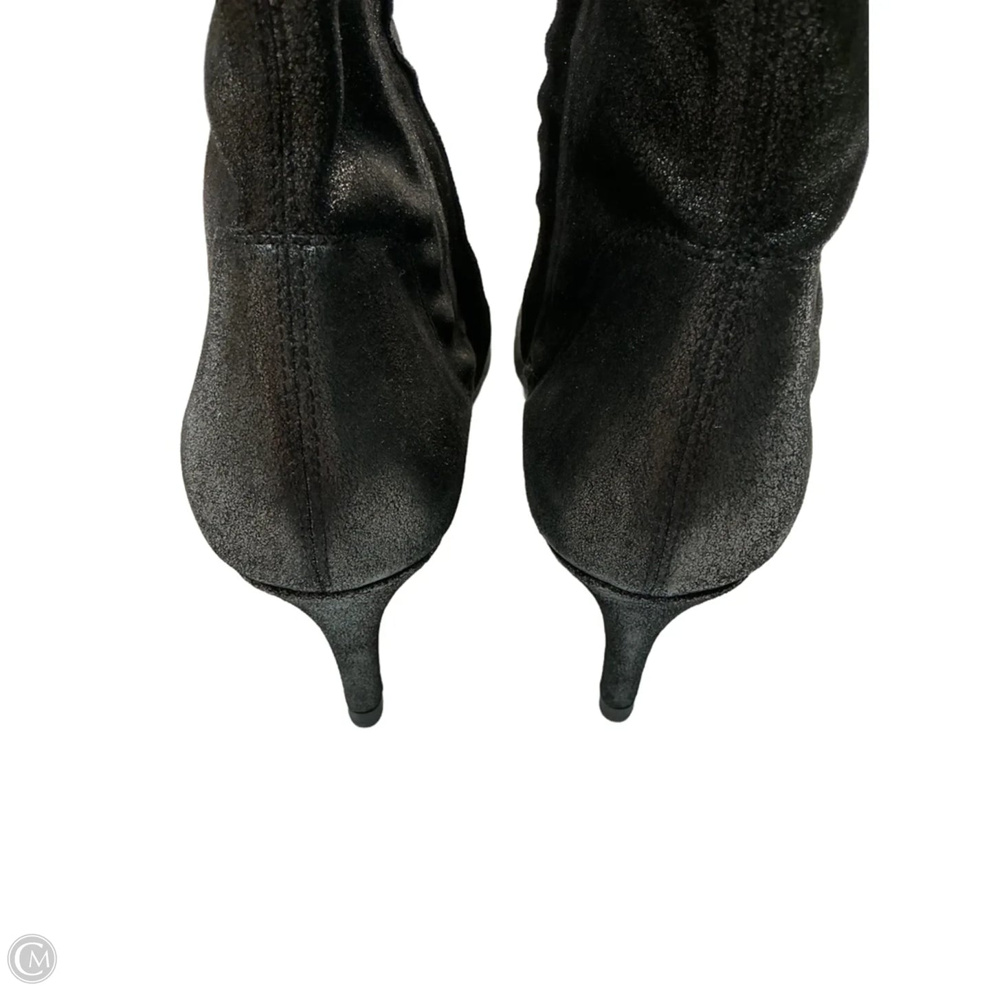 Boots Designer By Neiman Marcus In Grey, Size: 6.5