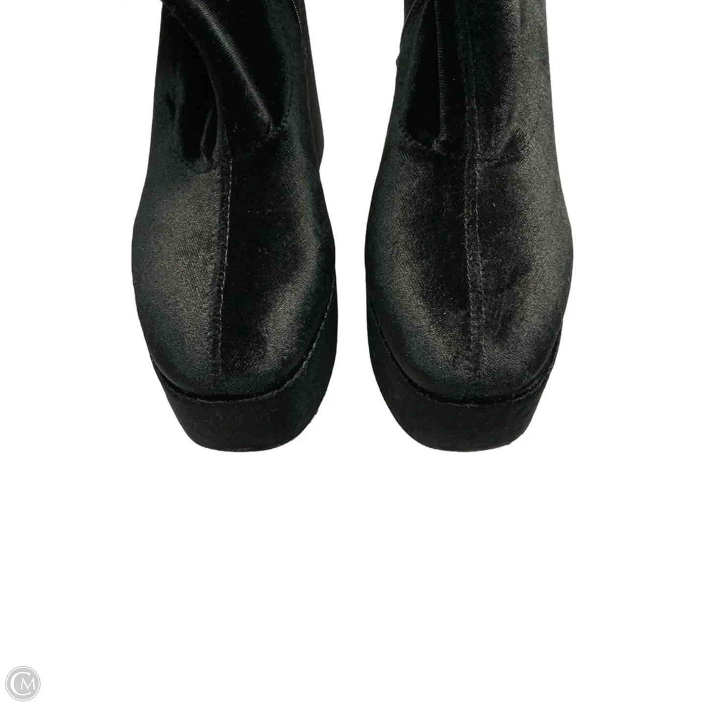 Boots Ankle Heels By Nordstrom In Black, Size: 6.5
