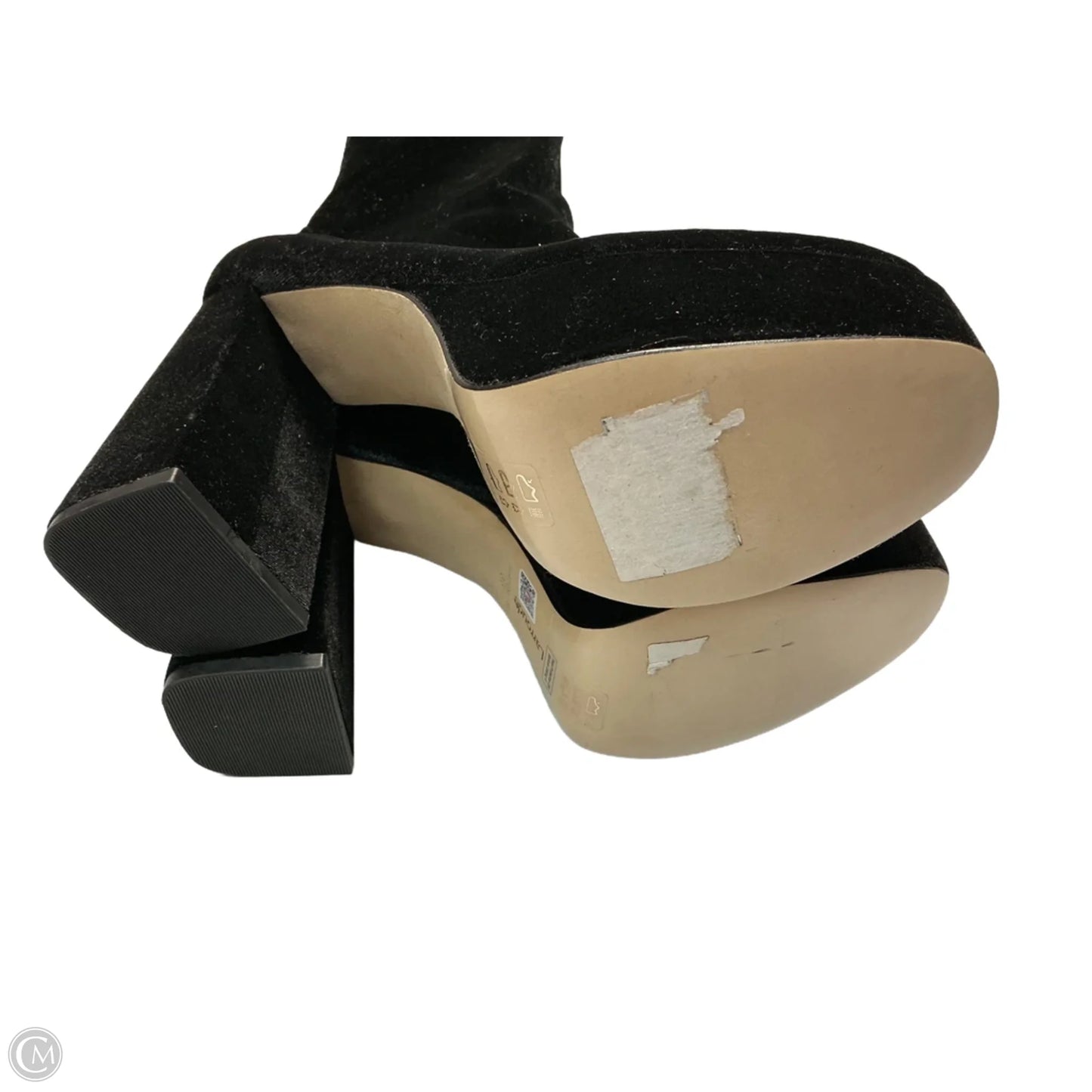 Boots Ankle Heels By Nordstrom In Black, Size: 6.5