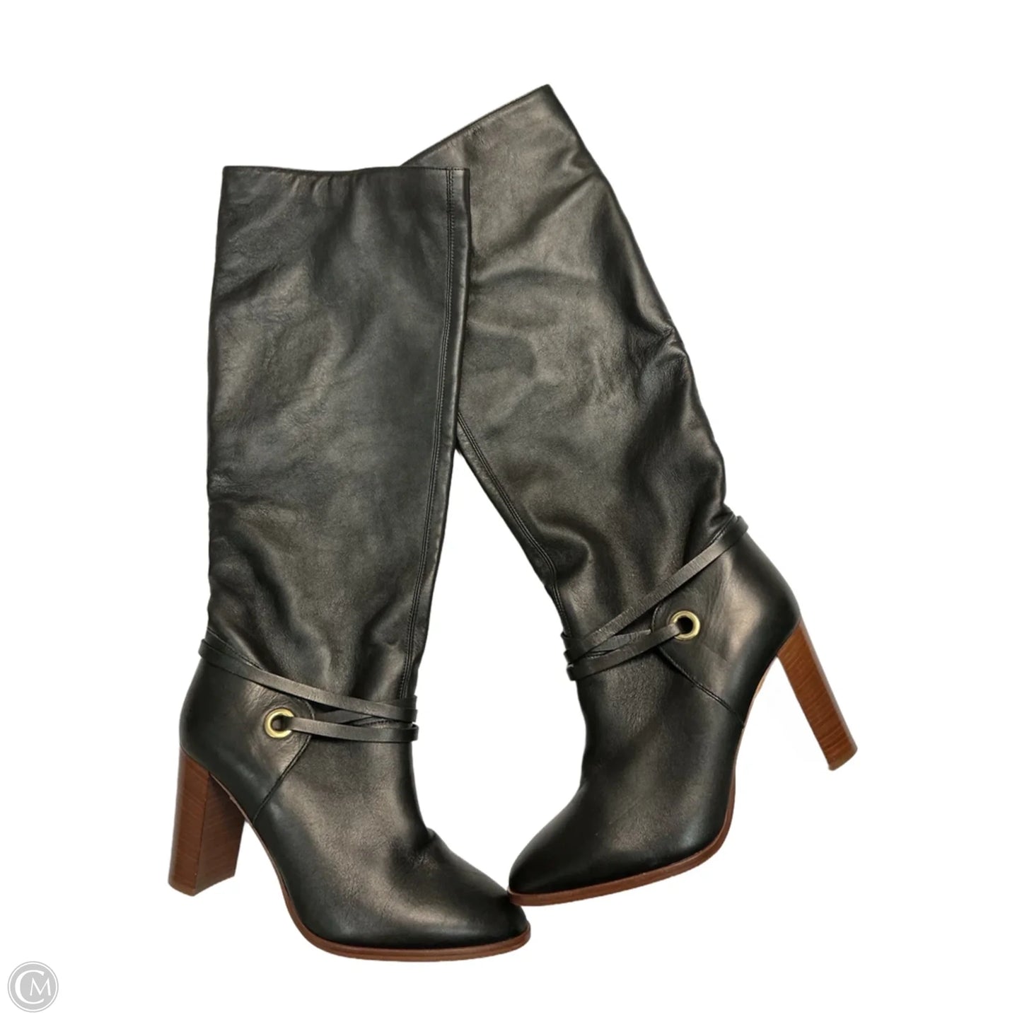 Boots Knee Heels By Lk Bennett In Black, Size: 8