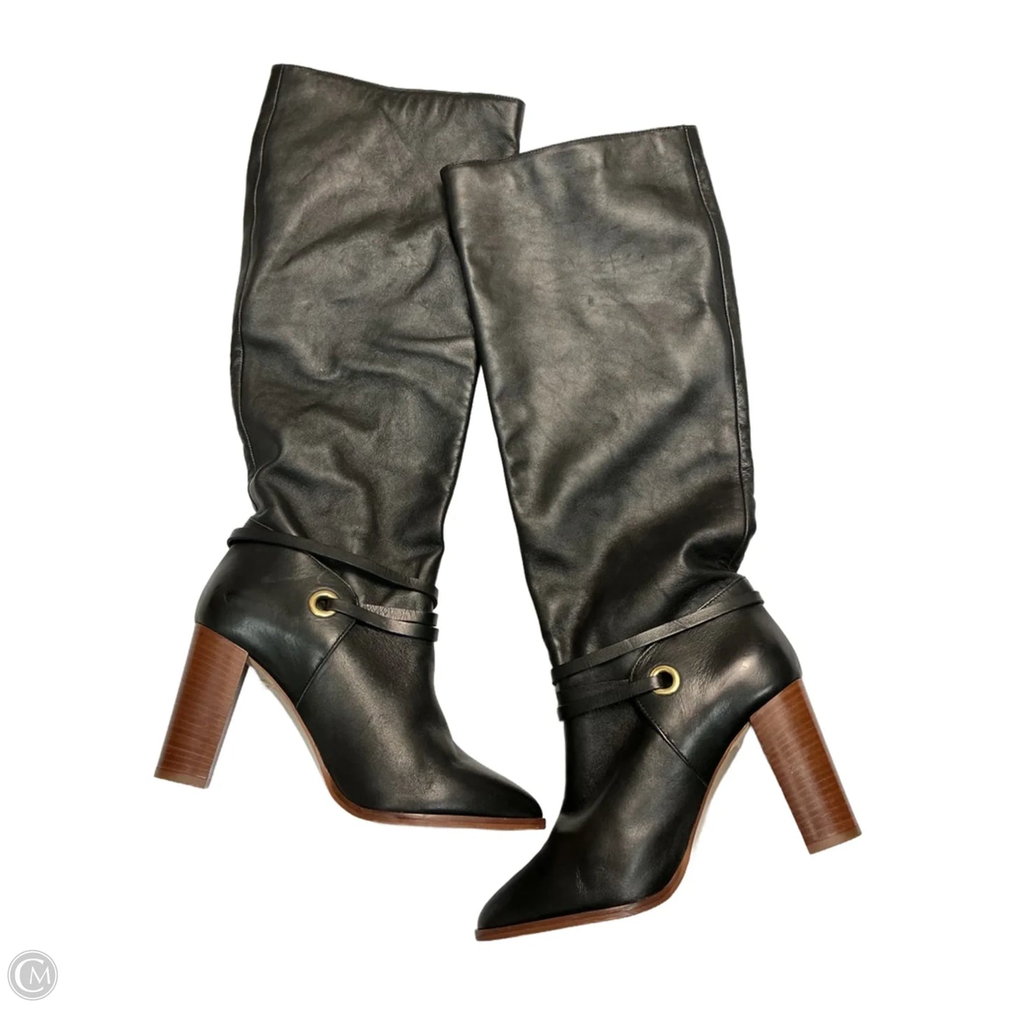 Boots Knee Heels By Lk Bennett In Black, Size: 8