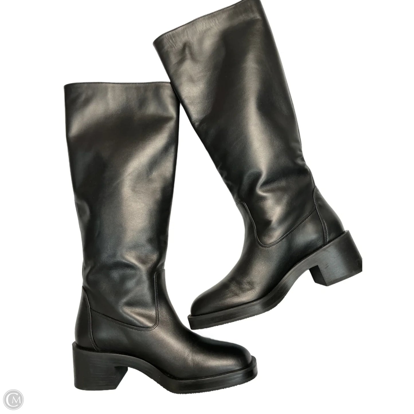 Boots Designer By Stuart Weitzman In Black, Size: 6