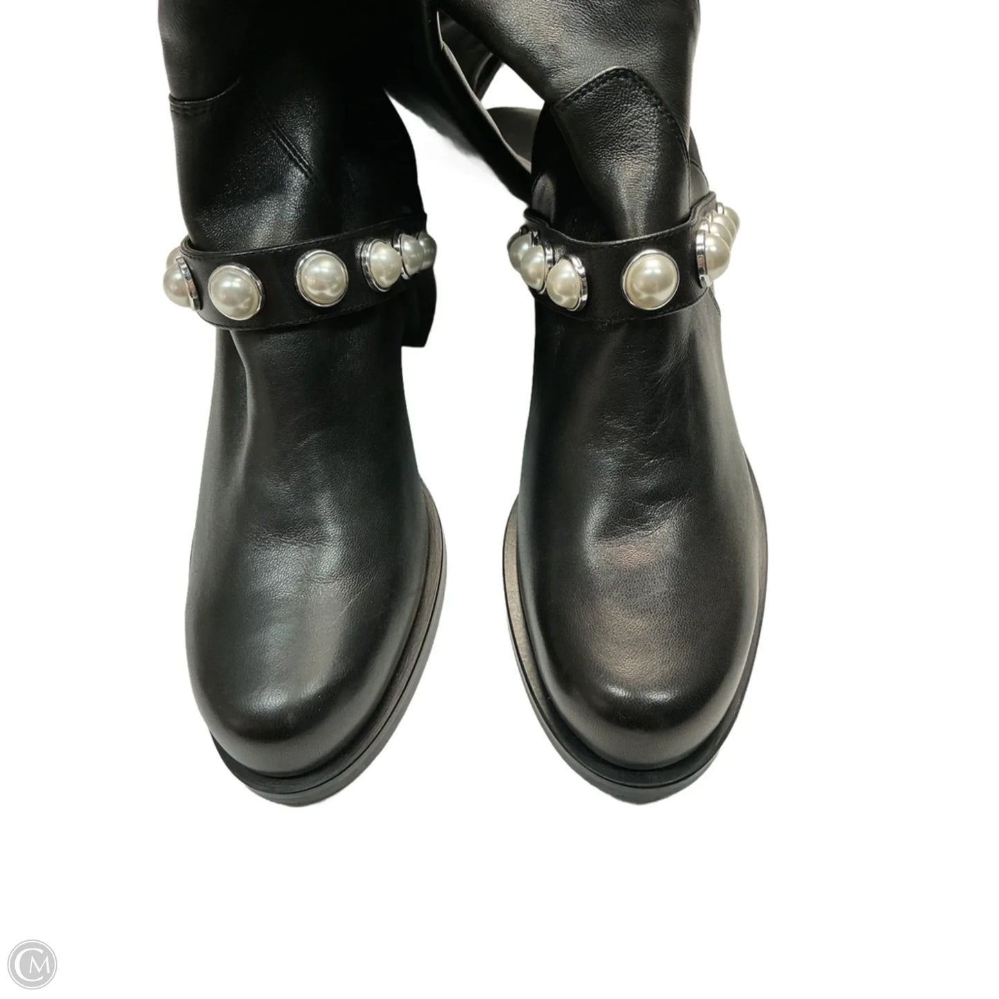 Boots Designer By Stuart Weitzman In Black, Size: 8