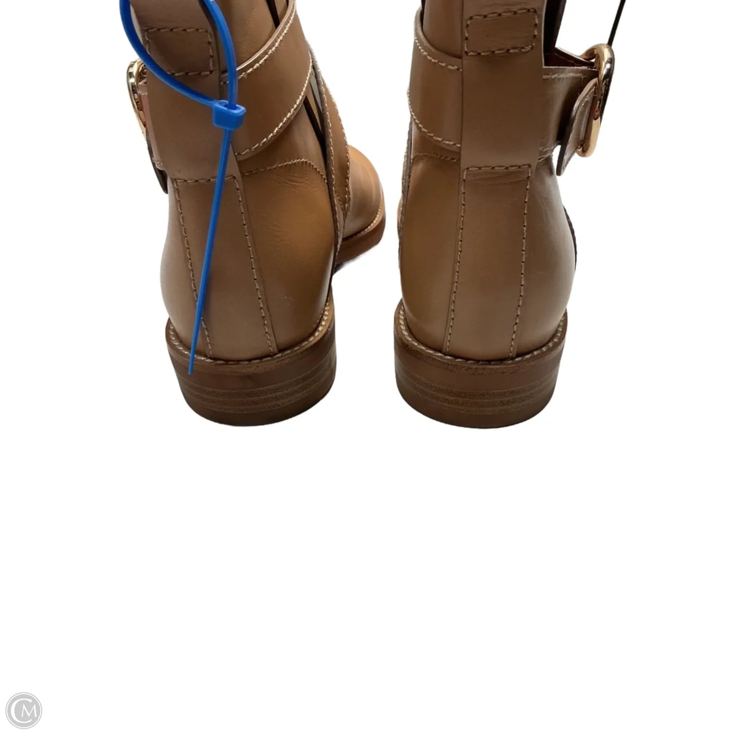 Boots Designer By See By Chloe In Beige, Size: 9