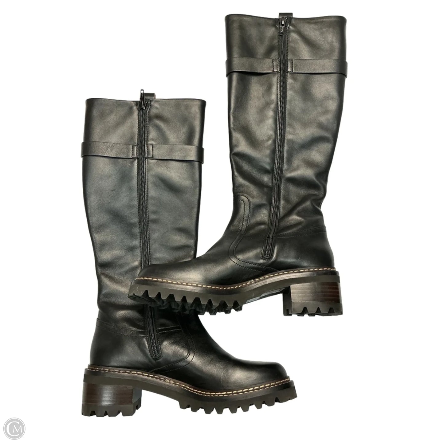 Boots Designer By See By Chloe In Black, Size: 9