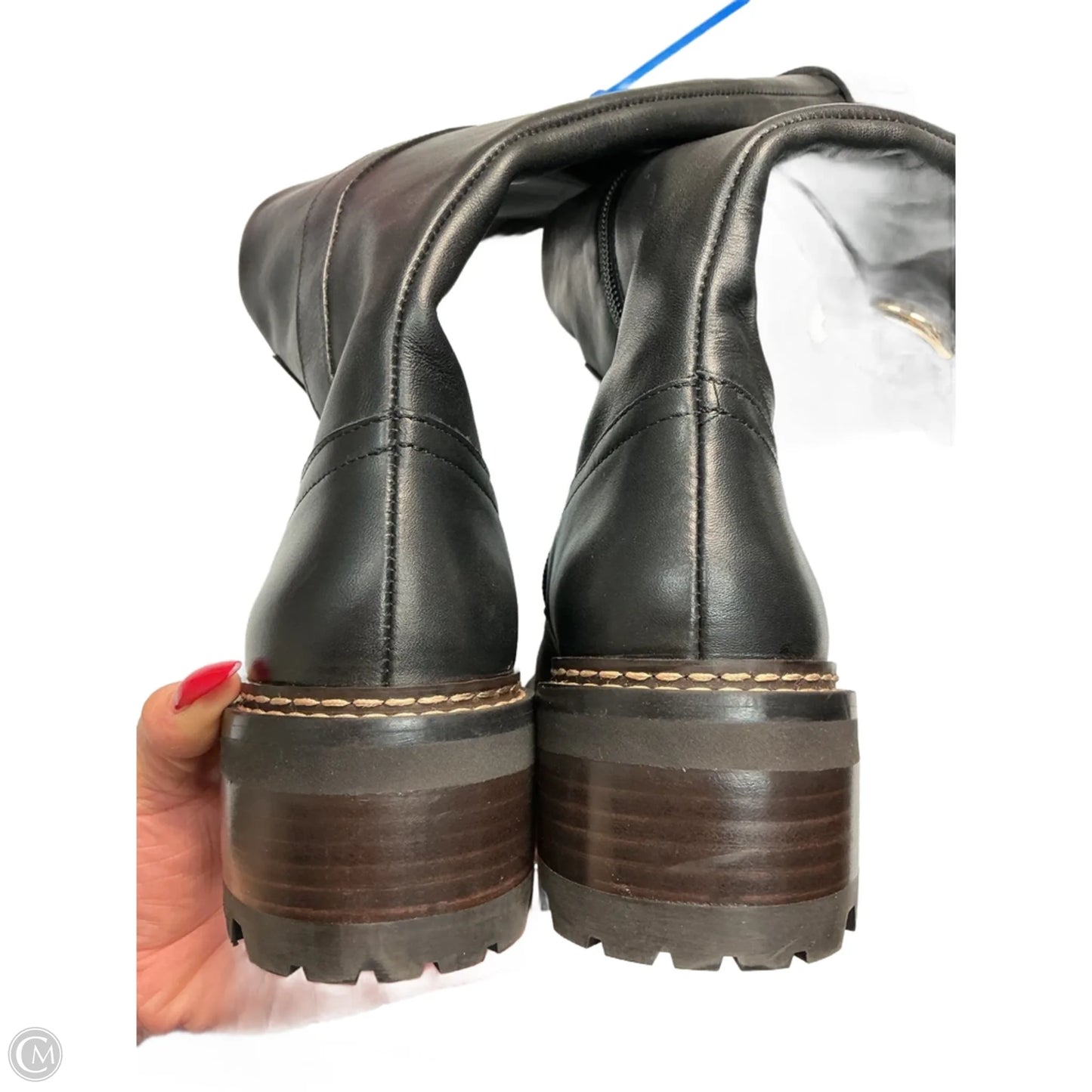 Boots Designer By See By Chloe In Black, Size: 9