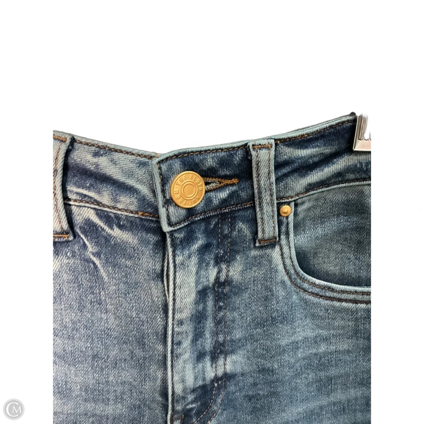 Jeans Wide Leg By Kut In Blue Denim, Size: 0